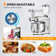6 QT. 6 Speed 3 in 1 Multifunctional Stand Mixer with Meat Grinder and Juice Blender