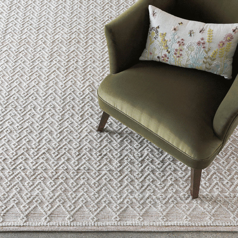 Global Recycled Standard Pearly Hand-Woven Loop Pile Recycled Rug Pecan Brown, Rectangle 5' x 8'