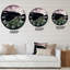 Muddy Road Under Full Moon - Horloge murale moderne-60327980