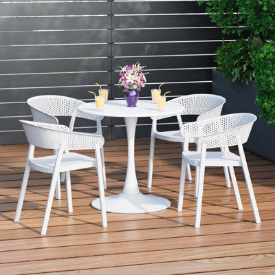 Outdoor Round Dining Set