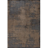 Rapture Gray/Brown Abstract Luxury Area Rug
