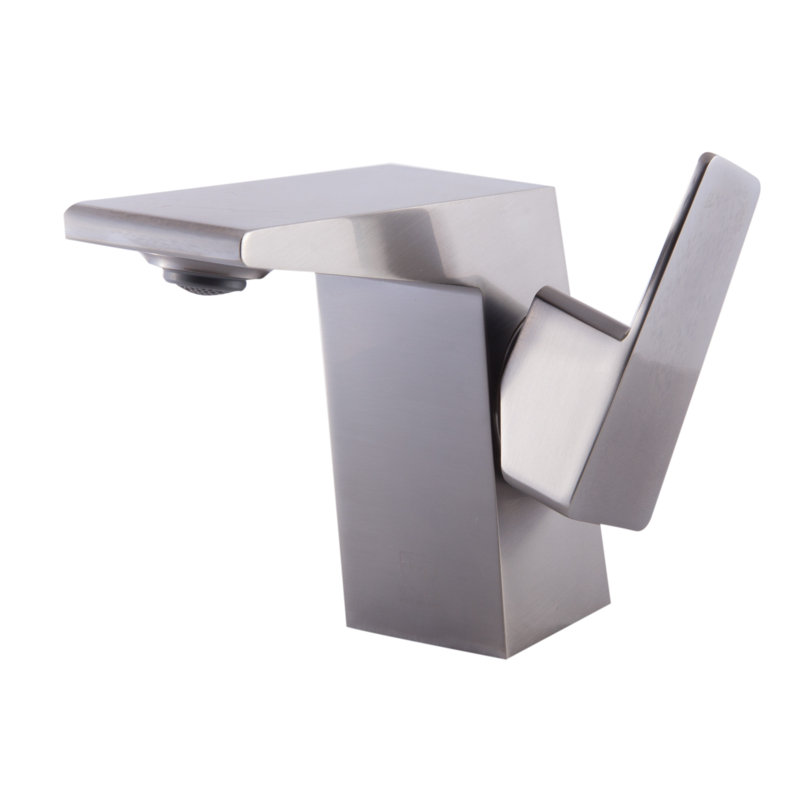 Single-Hole Single-handle Bathroom Faucet, Brushed Nickel