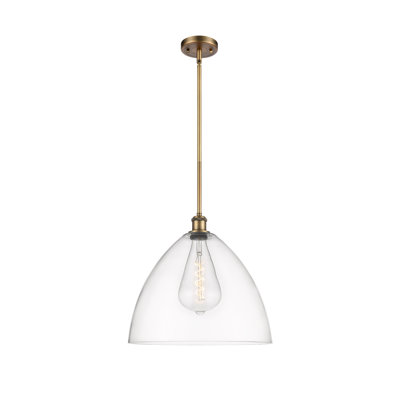 Luminaire suspendu en forme de globe à 1 lumière Allysha