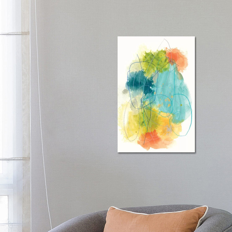 Chromatic Index II by June Erica Vess - Wrapped Canvas Painting, 66.04 cm H x 45.72 cm W x 3.175 cm D