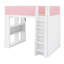 Lit mezzanine avec armoire, tiroirs et éclairage d'ambiance pour chambres peu encombrantes-1580277276-1581162437