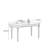 Solid Oak Dining Table with Multiple Highlights.-1482510555