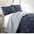 Botanical Leaves Collection Oversized Reversible light weight Quilt Set with shams-1058920152-1058920153