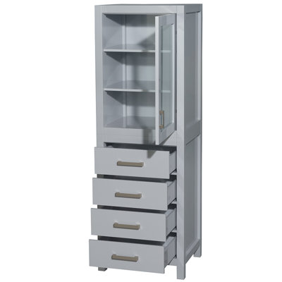 Sheffield Solid Wood Linen Cabinet