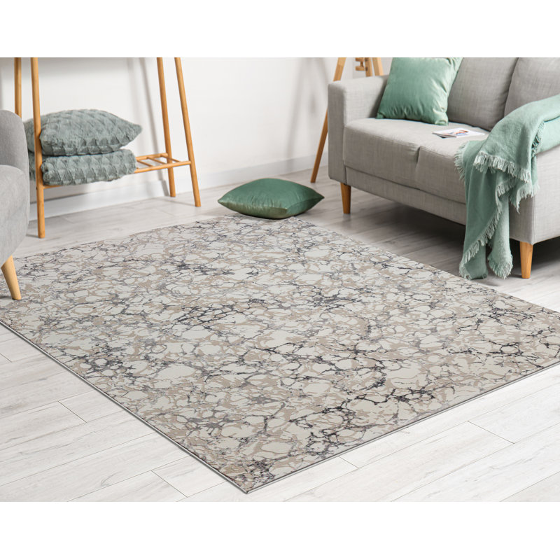 Tapis gris Chardarius, Rectangle 3 pi 3 po x 4 pi 11 po