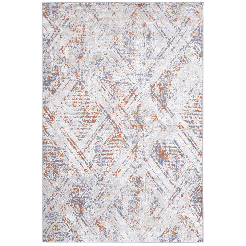 Tapis beige / géométrique 6X9