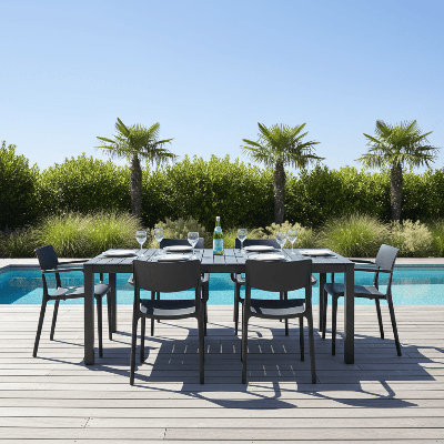 Premium All-Weather Wicker Outdoor Stacking Dining Armchair