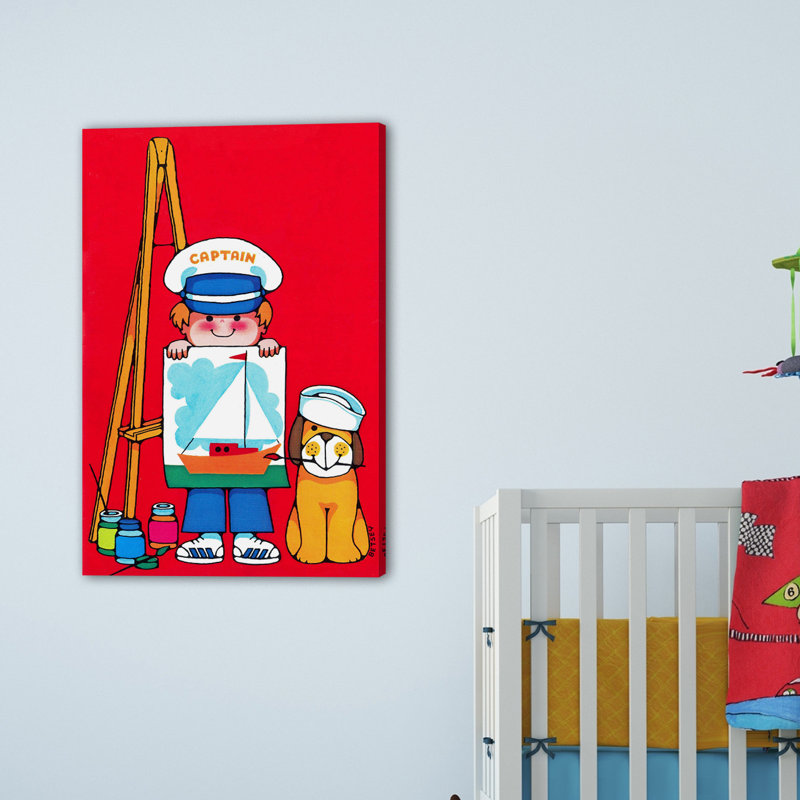 Captain - Painting on Canvas, 114cm H x 76cm W