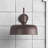 1-E26 60W Light Bulb 18.31inch Shade Oversize Classic Outdoor Wall Sconces-968978208
