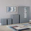 Tayce 4 Piece Bedroom Set (3 Drawer Bedside Chest X2, 5 Drawer Chest, 3 Door 2 Drawer Mirrored Wardrobe)-256944522