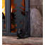 Single Panel Steel Fireplace Screen