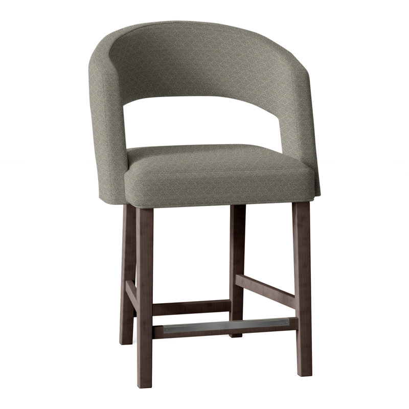 Bryant Upholstered Stool, Perigold Page Pearl, Tobacco
