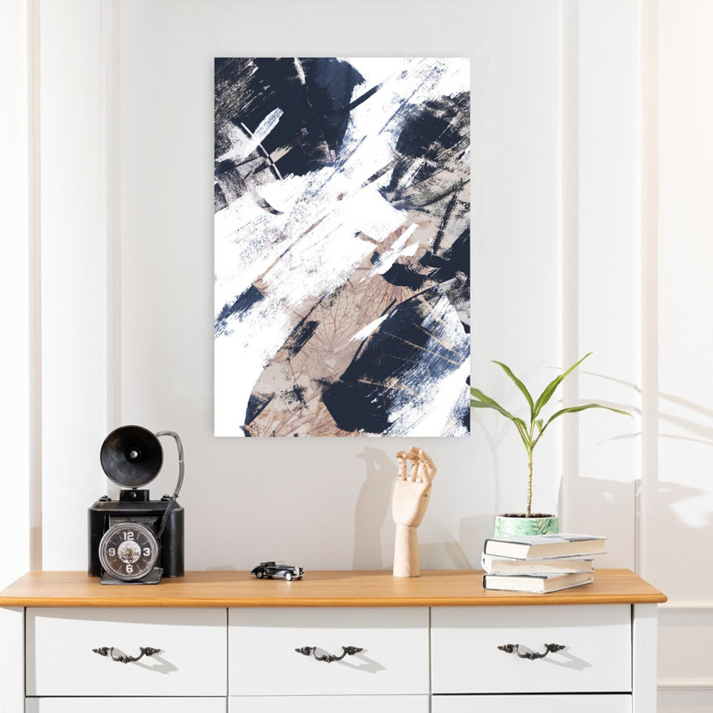 Luma 2, art abstrait contemporain, H 24 po x l 16 po