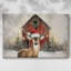 Gilded Manger Serenade-Premium Gallery Wrapped Canvas-274700446
