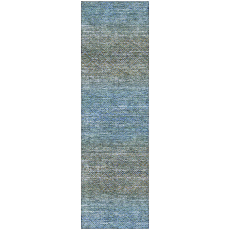 Premium Machine Washable Ariel Geometric Rug, Runner 2'3" x 7'6"