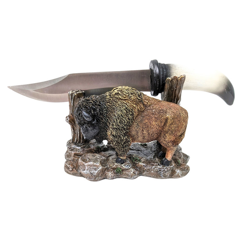 Résine rustique Western American Buffalo