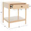 Table de chevet 1 tiroir Hilma-1227418621