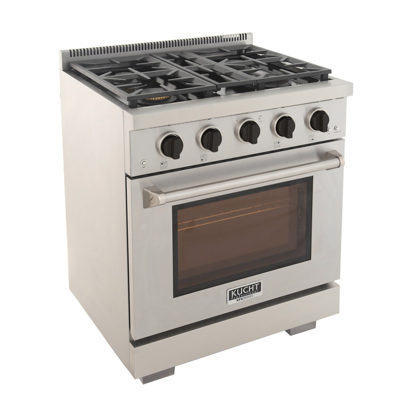 Kucht 30'' W Freestanding Range, Natural Gas