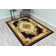 Tapis noir / beige Ramsel