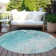 Alfonzo Stain Resistant Abstract Area Rug