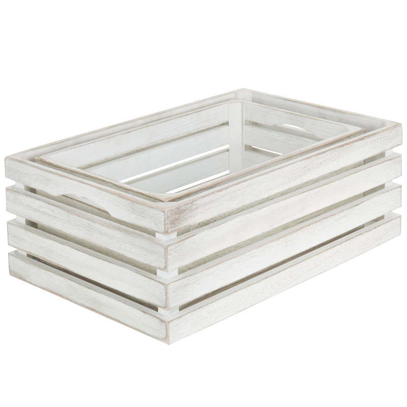 Solid Wood Decorative Bin