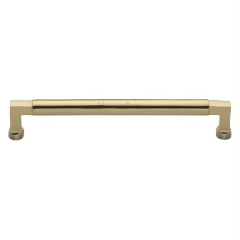 Heritage Brass Heritage Cabinet Pull Bauhaus Design, Satin Brass, 20.3cm H x 16cm W x 21.9cm D