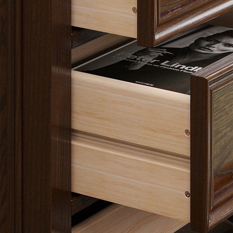 Walnut Solid Wood Rectangular Dressers & Chests