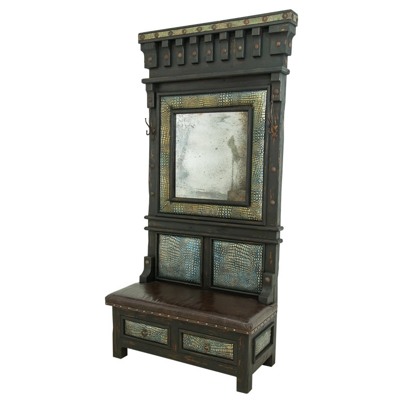 Pinto Ranch Capitel Hall Tree, Brown/Green