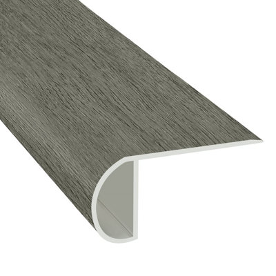 Plastic 2.23 in. W x 94 in. L Stair Nose in