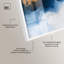 «Blue Deep I Shadowbox Print», art mural Blue Geode par Art Remedy-115123702-115123708