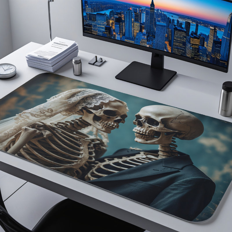 Polyester Desk Pad, 23.6x13.8