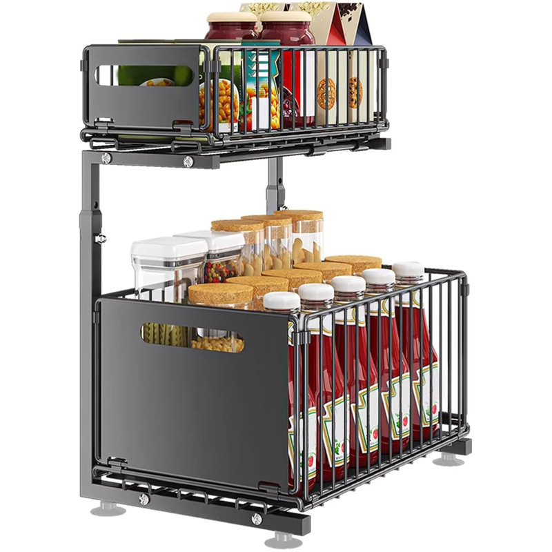 38cm W Metal Storage Rack
