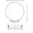 Solus Acrylic Globes with 5.25" Neckless Opening - No Fixture Included-114667153-114667157