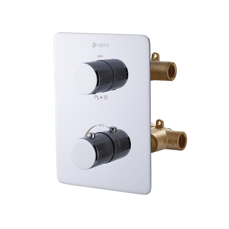 Soupape de douche, Chrome