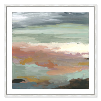 Bingham "Ocean Bluffs" Painting by Carol Robinson