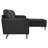 Valour 98" Leather Sectional Sofa-1351889212