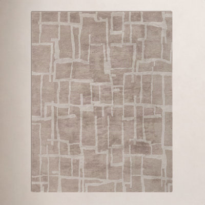 Merritt Hand-Tufted Geometric Wool Rug