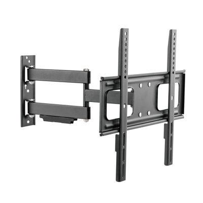 ZeboZap OUTDOOR Full Motion GAZEBO/Patio TV Mount,Fits 32" - 70" TVs,Holds 110lbs,Weatherproof,Black