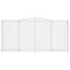 Blasingim Silver Metal Arched Gabion Baskets-531489570