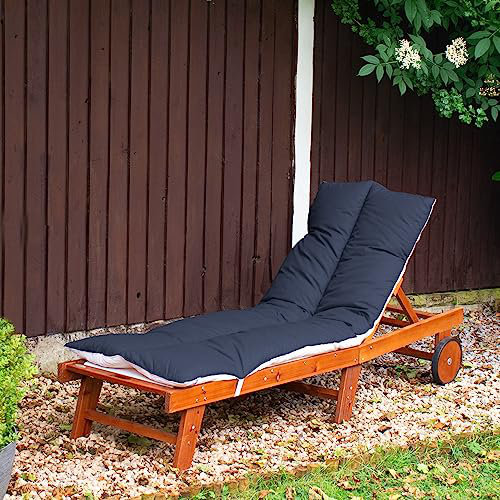 Topper Garden Seat / Back Cushion, Navy
