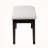 Exalt Dining Bench with Gray Fabric Upholstery & Dark Brown Finish, 18.62" H X 47.61" W X 15.9" D