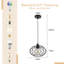Alyssea 1 - Light Matte Black Pendant