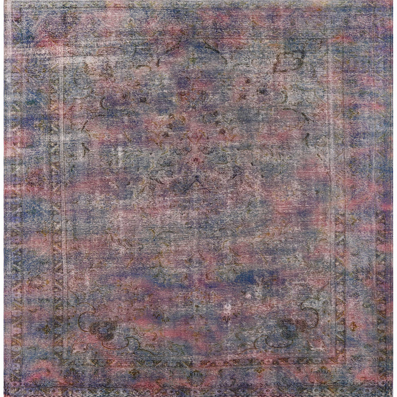 Oriental Indoor Rug, Square 3'