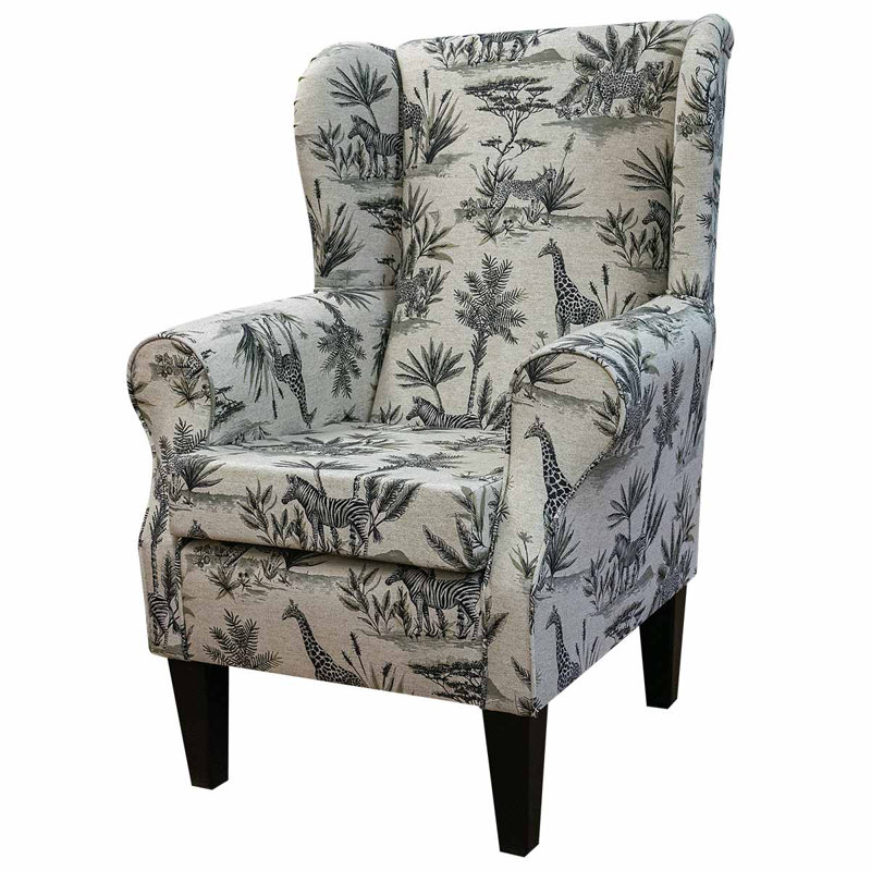 Safari Wingback Armchair