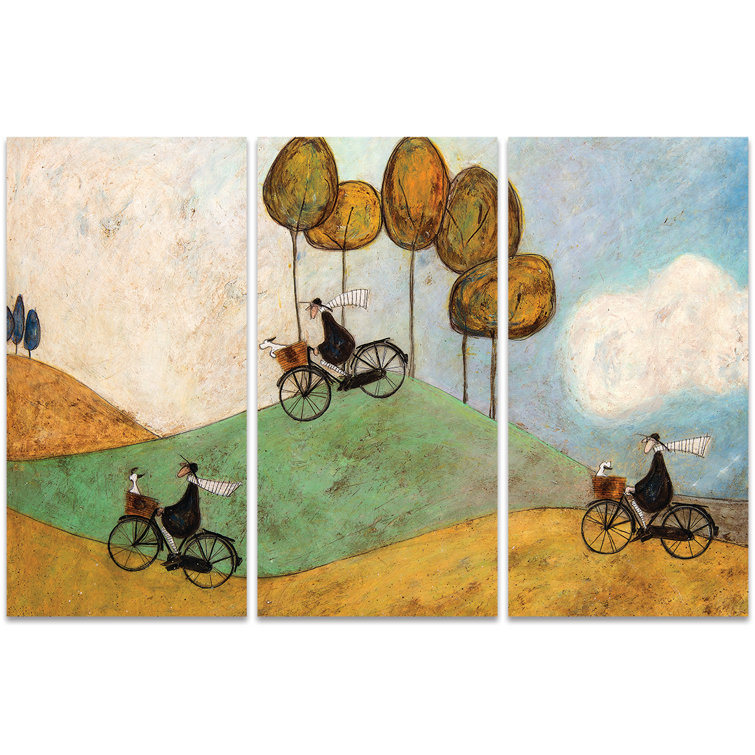 Sam Toft - 3 Piece Set on Canvas