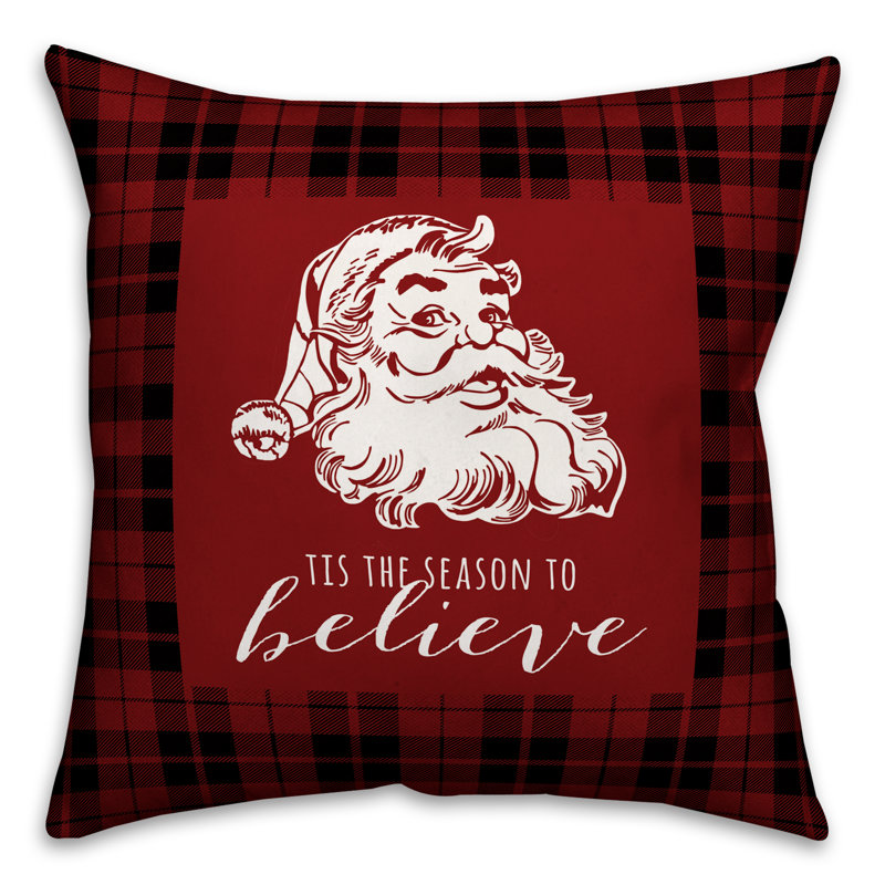  Coussin Tis the Season to Believe
